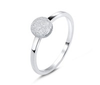 Silver Ring Rough Surfaces NSR-2784-D
